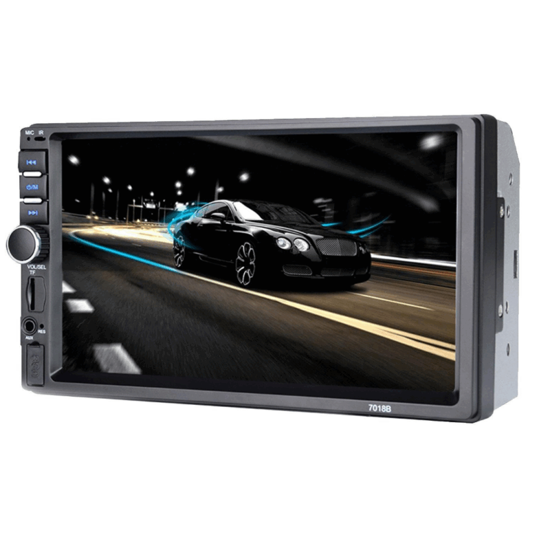 Player auto negru, Radio FM, Mp5, Ecran 7'', Bluetooth, Touch screen