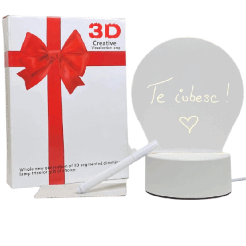 Lampa de veghe LED, personalizata