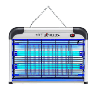 Aparat Electric Anti-Insecte 10W cu Tava Colectare - Lampa UV Profesionala cu Lant de Suspendare