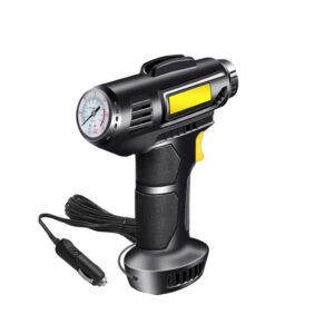 Compresor Auto Electric 72W - Pompa Aer Portabila 18L/min cu Manometru, 10 Bar
