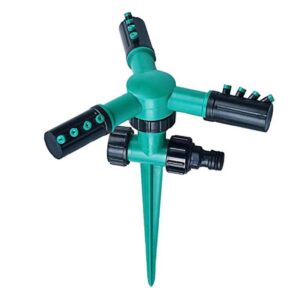 Aspersor rotativ automat cu 3 brate, pentru curte, gazon, sere, etc.