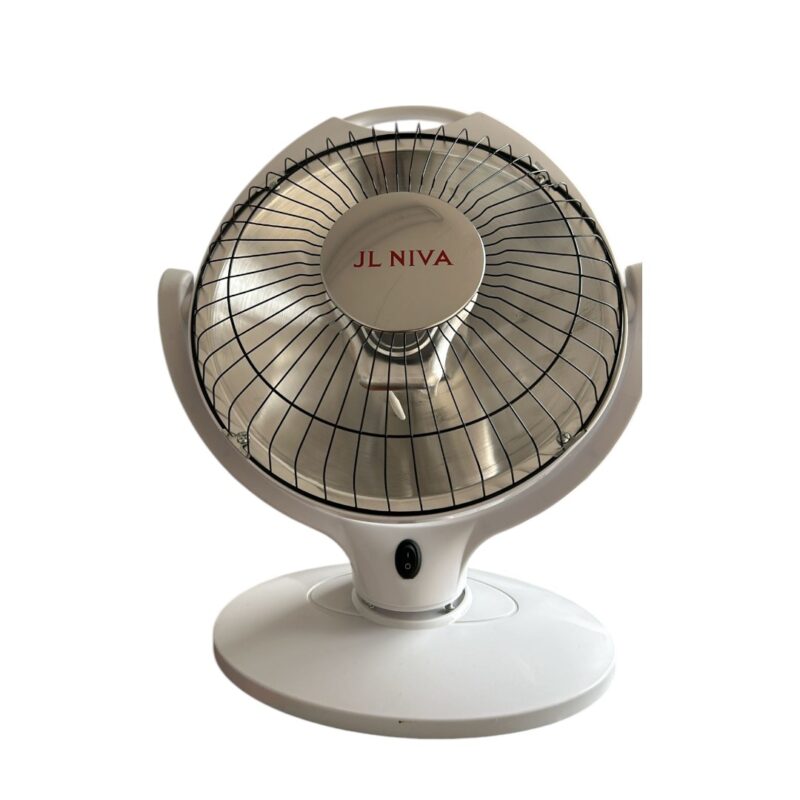 Aeroterma electrica cu maner de transport, 600W cu lampa halogen, alba