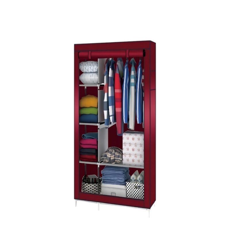 Lichidare de stoc. Dulap textil pentru haine, inchidere prin fermoar