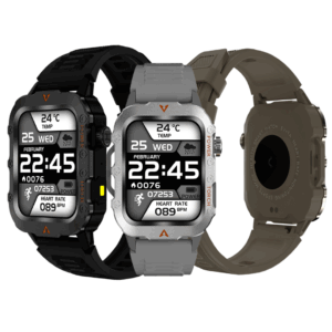 Smartwatch Barbati 1.96'' Rezistent la Apa - Apeluri Bluetooth, Monitorizare Sanatate, 11 Moduri Sport