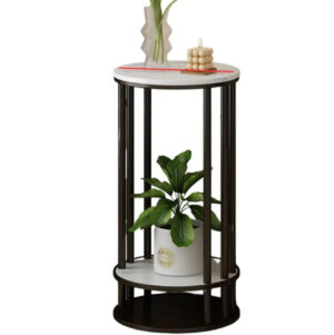 Suport Etajat Rotund Multifunctional pentru Plante si Decoratiuni - Design Modern