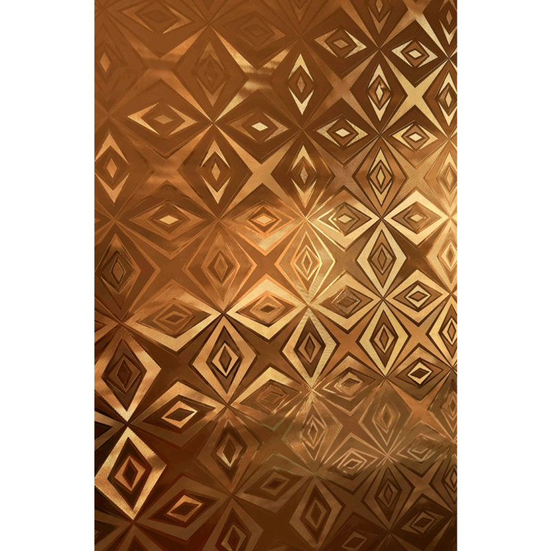 Folie autoadeziva cu design metalic auriu, 60 cm x 3 m