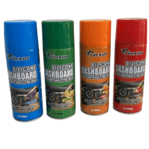 Spray Silicon Auto TACK UP 450ml - Ceara Lichida pentru Bord, Piele si Plastic cu Efect Antistatic