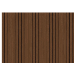 Tapet Autoadeziv Decorativ Aspect Lemn RIFLAJ - 60x248cm, Maro Inchis, Rezistent la Apa