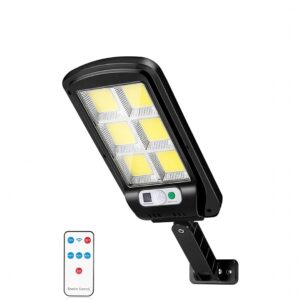 Lampa Solara LED cu Senzor de Miscare 120° - Iluminare Exterioara Automata IP65