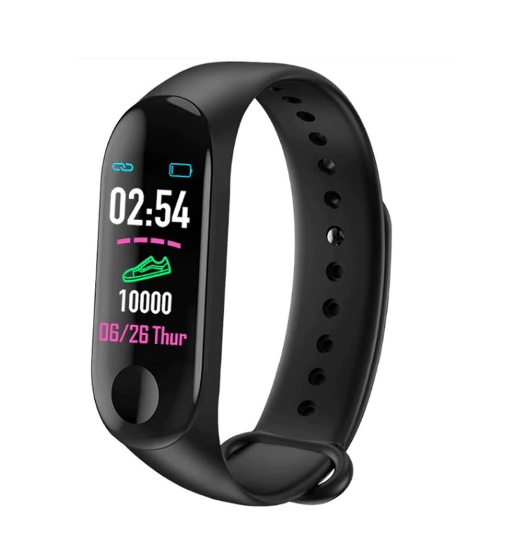 Bratara fitness cu multiple functii - model 3 plus