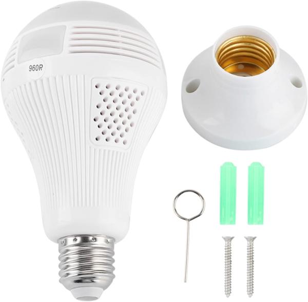 Camera IP WiFi 360° Tip Bec cu Comunicare Audio si Senzor Miscare