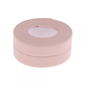 Set 2 Benzi Adezive Etansare Impermeabile 4cm Roz - Protectie Profesionala Bucatarie si Baie