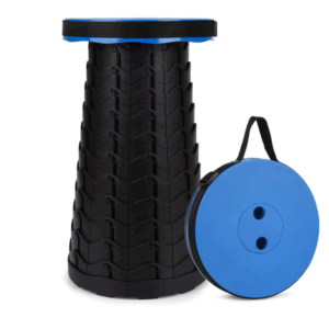Scaun Pliabil Telescopic Portabil - Reglabil 5-45cm pentru Camping, Pescuit si Drumetii