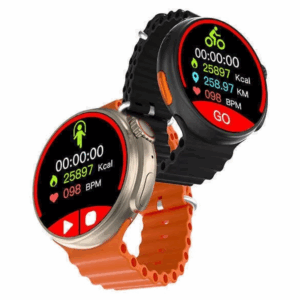 Pachet 1+1 Smartwatch LAXASFIT F8 Pro - Ecran HD 1.39", Apeluri Bluetooth, Monitorizare Sanatate Complete