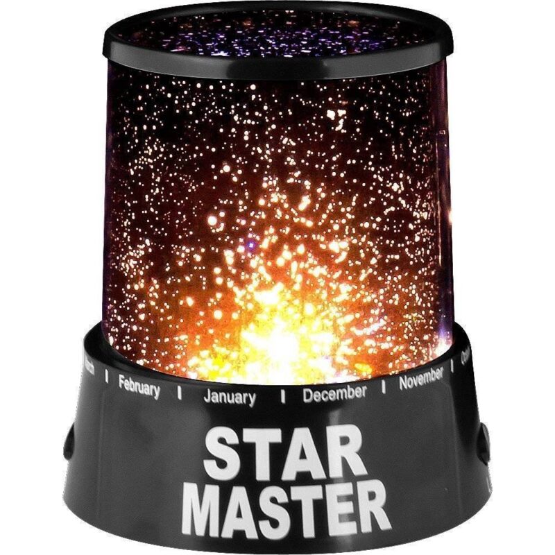 Lampa de veghe cu proiector astronomic