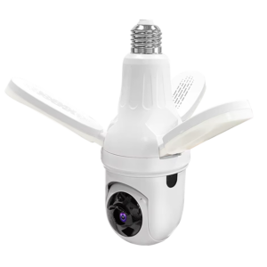 Camera Bec WiFi V380 Pro 3MP HD, Vedere 360, Detectie Miscare Umana, Compatibila cu Aplicatia V380 Pro, 2.4G