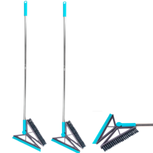 Pachet 1+1 Matura-Mop Multifunctionala 2 in 1 cu Peri Silicon si Racleta pentru Curatenie Rapida