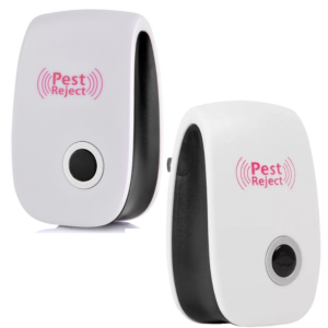 Pachet 1+1 Aparat Ultrasonic Anti-Daunatori cu Lumina Veghe - Protectie Completa Fara Chimicale
