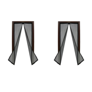 Set 1+1 Perdele Magnetice Anti-Insecte pentru Usi - Protectie Completa