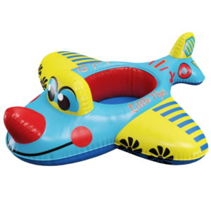 Colac Gonflabil Avion pentru copii, Design colorat si distractiv