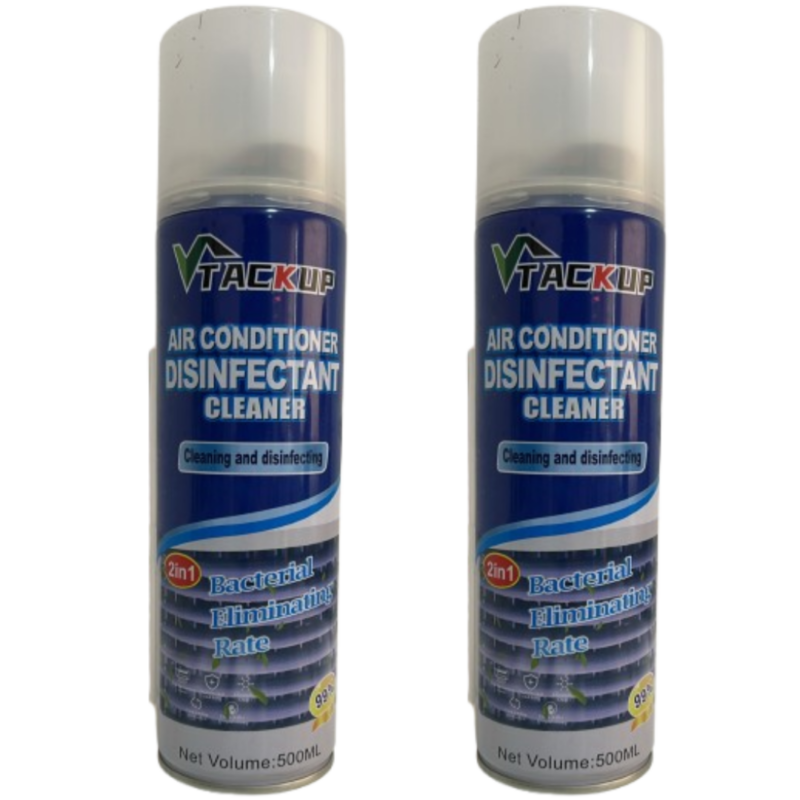 Pachet! 1+1 Spray Odorizant si Dezinfectant pentru Aer Conditionat Curatare si Prospetime de Durata