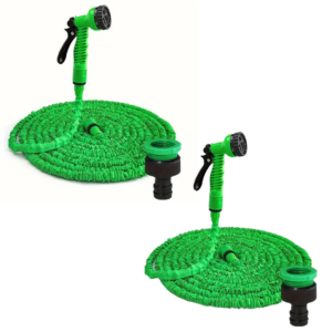 Pachet 1+1 Furtun Extensibil Gradina 52m cu Pistol de Stropit - Sistem de Udare Profesional