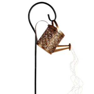 Lampa solara design vintage in forma de stropitoare