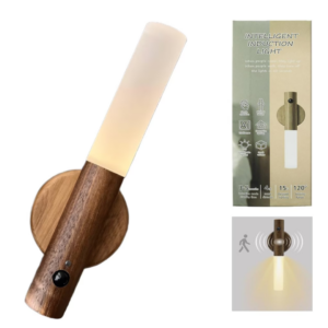 Lampa LED cu Senzor de Miscare, Reincarcabila USB-C, Lumina Calda 2700-3000K, Magnetica, Fara Fir – Iluminat Inteligent pentru Orice Spatiu
