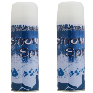 Set 2 x Spray Zapada Artificiala pentru Decoratiuni de Craciun