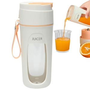 Blender / Storcator Portabil pentru Smoothie si Shake-uri, 340ml, Afisaj Digital Baterie, Incarcare USB
